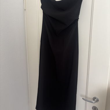 Robe bustier bandeau noire
