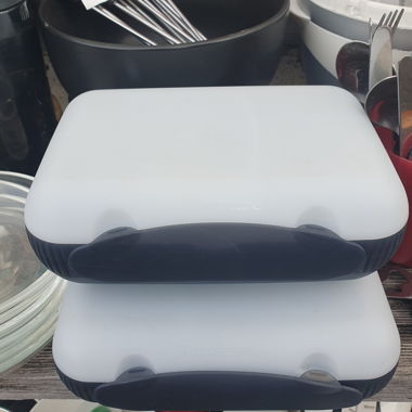 2x Lunchbox Tupperware NUOVE