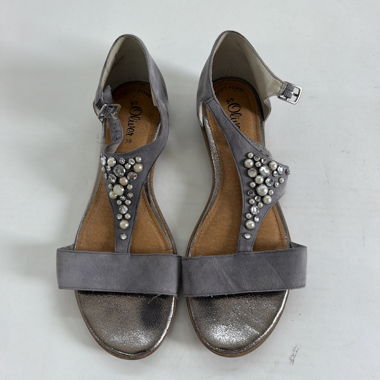 Silver Grey Sandals EU 39