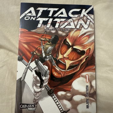 Attack on Titan Manga Tome 1