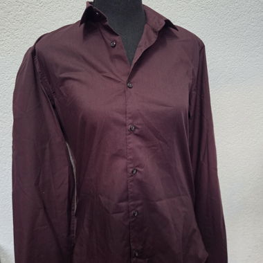 Camicia bordeaux