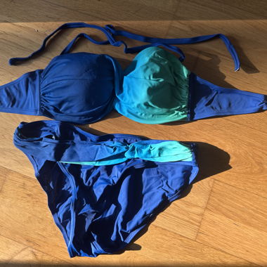 Set bikini blu/turchese