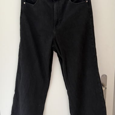 Jeans H&M Wide-Leg neri