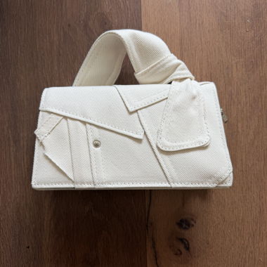 Jeans Look Mini Bag cream/off-white 
