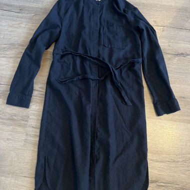 Cappotto da donna blu scuro