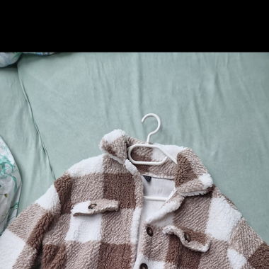 Karrierte Jacke
