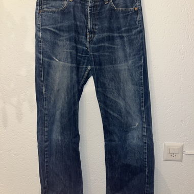 Jeans Levi's effilochés