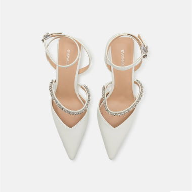  Elegante Pumps von Even&Odd – weiss