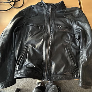 Lederjacke von Warren & Parker
