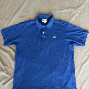 Polo Lacoste blau XL