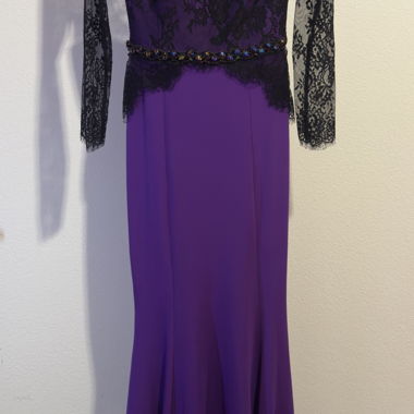 Handgefertigtes Abendkleid Grösse36 (Locarno)