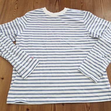T-shirt manches longues en coton bio Popeia