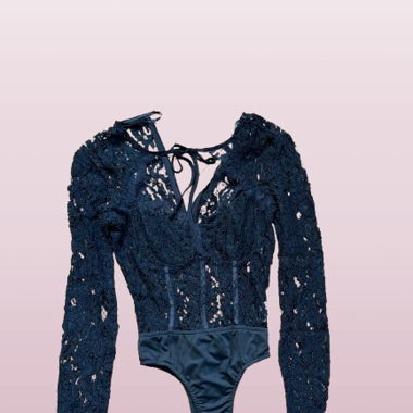 MISSGUIDED Spitzenbodysuit in S