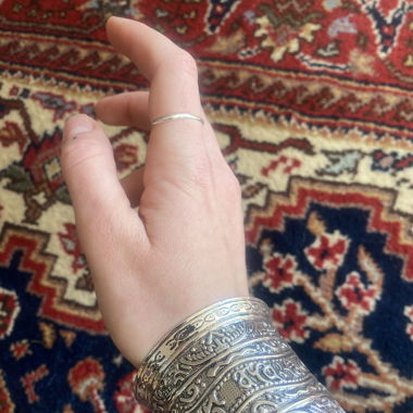 Armcuff silver (Modeschmuck) 