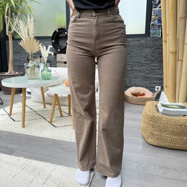 Pantalon wide leg