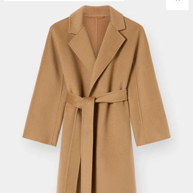 THE CURATED The Classic Manteau Camel