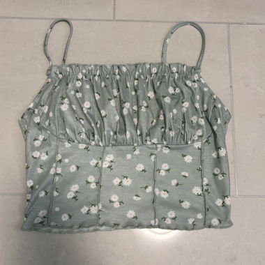 Blumen Croptop