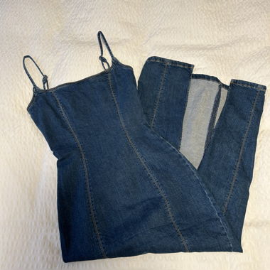 Long Denim Dress