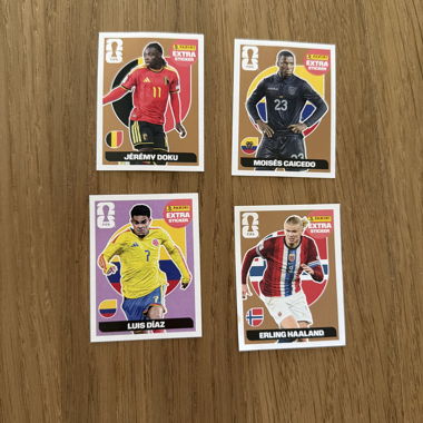 Set da 4 sticker Panini