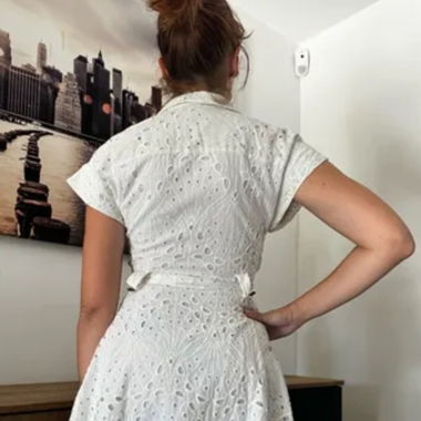 Robe vacances blanche Zara