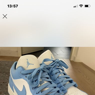 Air Jordan bleu 