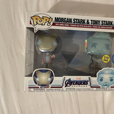 Funko Pop Marvel - Morgan Stark & Tony Stark