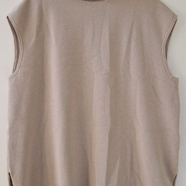 Beige Knit Bodywarmer