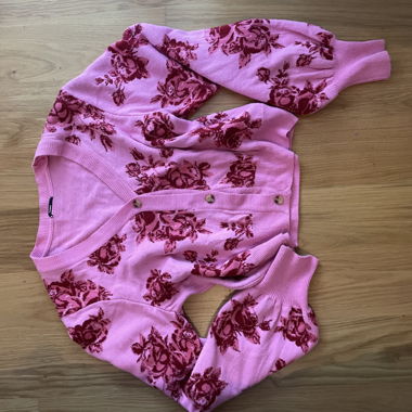 cropped cardigan