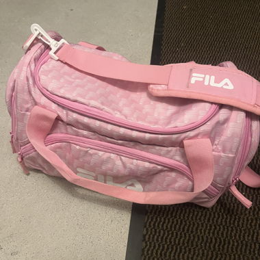 Fila pink sports bag