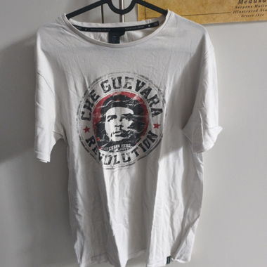 T-shirt Che Guevara blanc