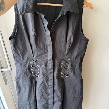 LIU JO black sleeveless dress