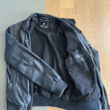 Lederjacke Bomberjacke Maison Scotch Grösse 36/38