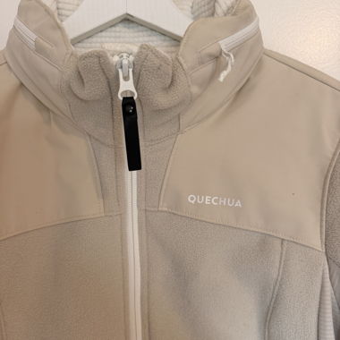 Veste polaire Quechua beige