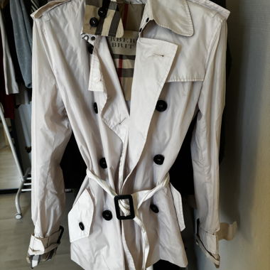 Trench Burberry Brit collo alto