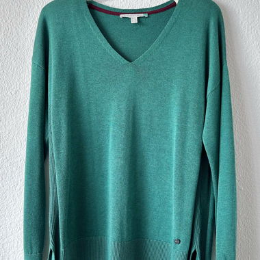 Nuovo maglione verde biologico di ESPRIT