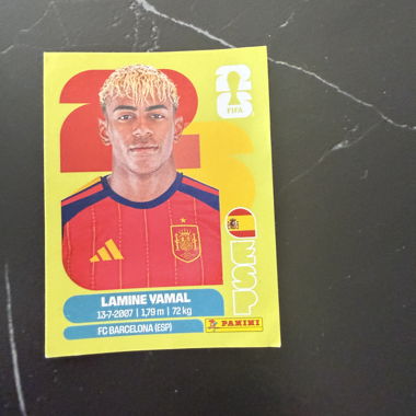 Lamine Yamal Panini FIFA Card