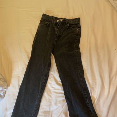 Black Flared Trousers