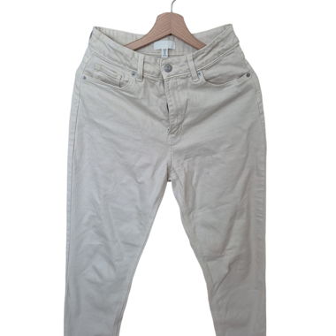Beige Slim Pants