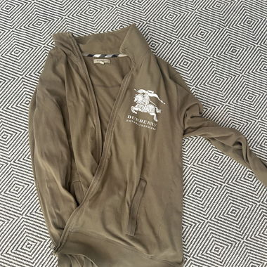 burberry zipper vintage 