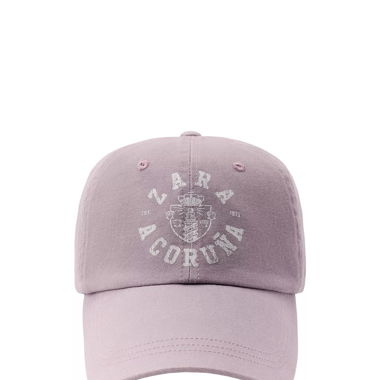 Cappello varsity rosa