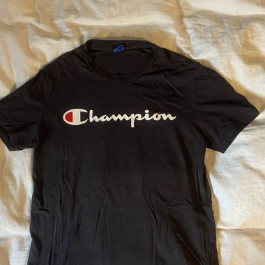 Champion T-Shirt Black XS