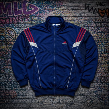 Veste d’entraînement Adidas bleue L