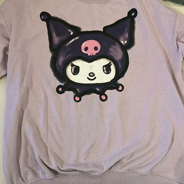 Felpa Kuromi lilla