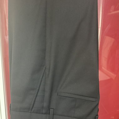 Filippa K Black Fabric Trousers