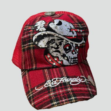 Ed Hardy cap red