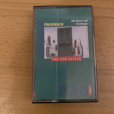 Cassette for Learning Italian