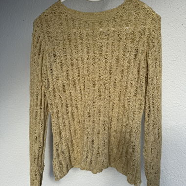 Beige Knit Sweater