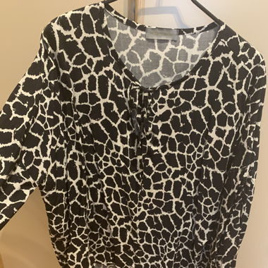 Totenkopf Bluse aus viskose