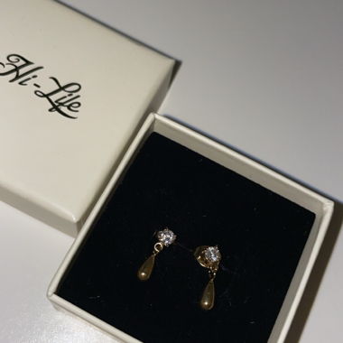Boucles d'oreilles avec pierre