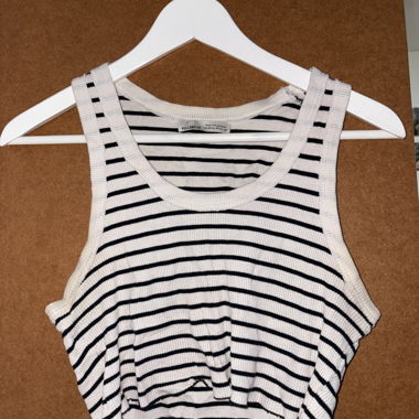 Striped crop top Pull&Bear size M